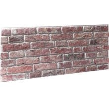 Panou decorativ / Cărămidă aparentă UltraLight Brick Loft red 50x120 cm-thumb-1