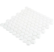 Mozaic arctic 01 hexagon eco alb 3D 30x29 cm-thumb-3