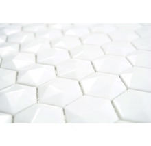 Mozaic arctic 01 hexagon eco alb 3D 30x29 cm-thumb-4