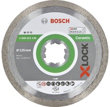 Disc diamantat Bosch Zubehör Ceramic Ø125x22,23 mm, pentru mandrină X-LOCK System-thumb-0