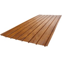 Profil perete PRECIT 1600x847x0,45 mm lemn stejar-thumb-2
