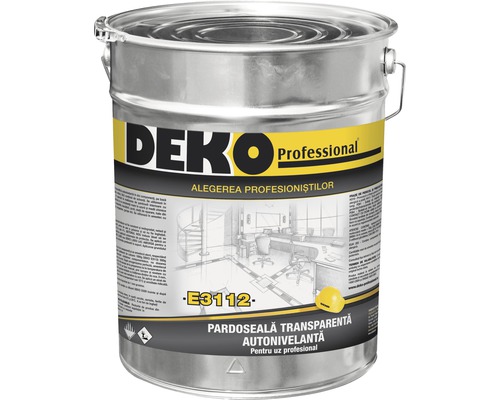 Pardoseală transparentă autonivelantă DEKO E3112 10 kg-0