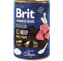 Hrană umedă pentru câini Brit Premium by Nature, vită & burtă, 800 g-thumb-0