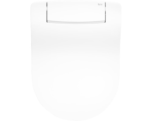 Capac WC Roca Multiclean Premium Round cu funcție de bideu și telecomandă 48,5x35,8 cm-0