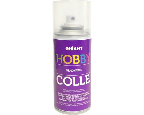 Adeziv spray repoziționabil Ghiant Hobby 150 ml-0