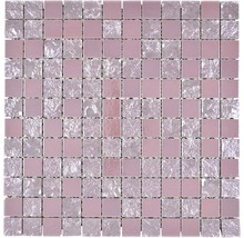 Mozaic Quadrat Gaku pink CG GA8 31,6x31,6 cm-thumb-0
