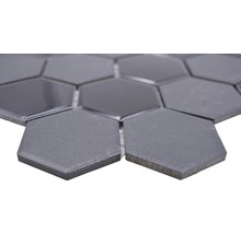 Mozaic HX 09059 hexagon mix negru R10B 32,5x28,1 cm-thumb-1
