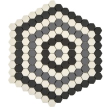 Mozaic Cuba HX3M hexagon enamel mix mat 16,6x14,4 cm-thumb-4