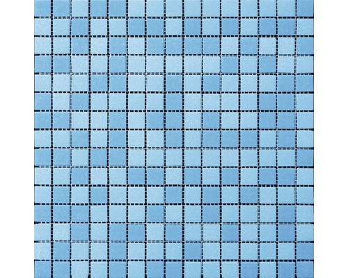 Mozaic de sticlă albastru 30,5x32,5 cm - HORNBACH