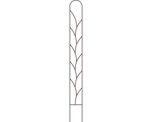 Spalier Clematis cu linii H 150 cm maro-0