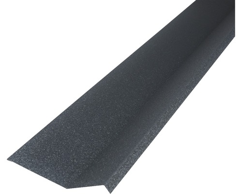 Cornier calcan Precit Roof pentru țiglă metalică 0,5x125x2000 mm sandshape RAL 7024-0
