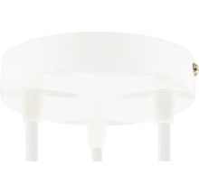Accesoriu mascare cablu pendule & lustre pentru tavan Creative-Cables 3x, culoare albă-thumb-0