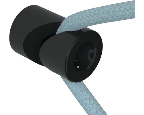 Suport ornamental de tavan Creative-Cables pentru poziționare cablu pendule, negru