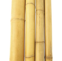 Trunchi decorativ bambus Ø 7-8 cm L 200 cm maro-thumb-1