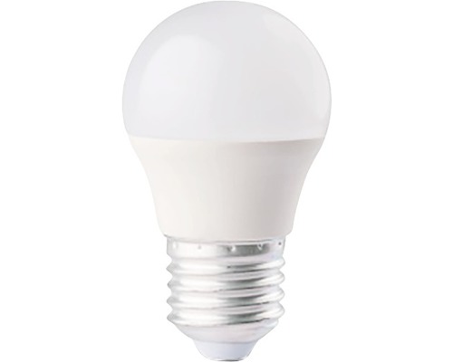 Bec LED Novelite E27 5W 425 lumeni, glob mat G45, lumină rece-0
