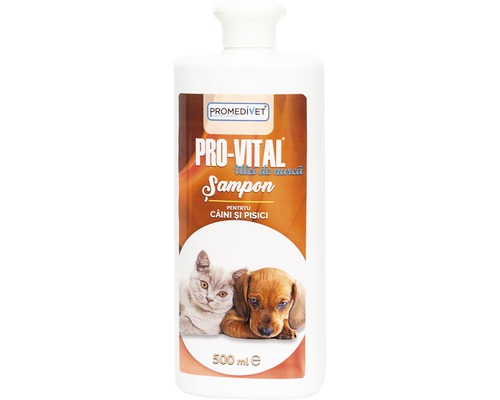 Șampon Pro-Vital cu ulei de nurcă pentru câini și pisici, 500 ml