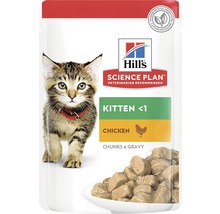 Hrană umedă pentru pisici Hill's Kitten cu pui în sos 85 g-thumb-0