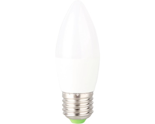 Bec LED Novelite E27 5W 425 lumeni, glob mat lumânare, lumină rece-0
