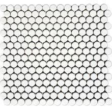Mozaic uni alb mat 30,5x32 cm-thumb-0