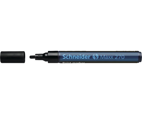 Marker cu vopsea 1-3 mm Schneider Maxx 270 negru