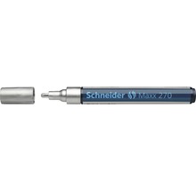 Marker cu vopsea 1-3 mm Schneider Maxx 270 argintiu-thumb-0