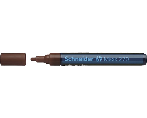 Marker cu vopsea 1-3 mm Schneider Maxx 270 maro