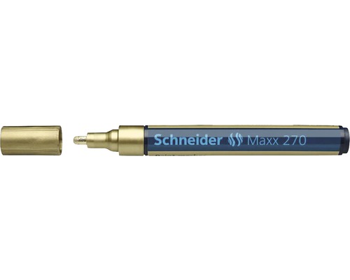 trade stay up Leonardoda Marker cu vopsea 1-3 mm Schneider Maxx 270 auriu - HORNBACH România