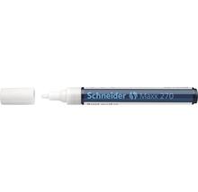 Marker cu vopsea 1-3 mm Schneider Maxx 270 alb-thumb-0