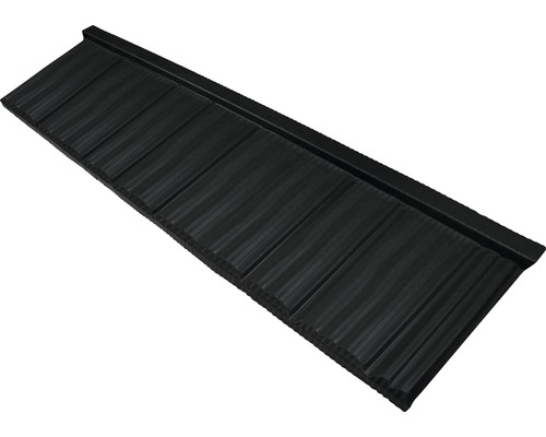 Panou acoperiș Novatik Wood mat black 1380x428x0,5 mm-0