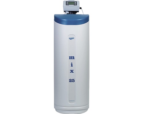 Stație tratare aquaPUR Mix 25 Cab Q=1,2 mc/h sare 62 kg (cu by-pass)-0
