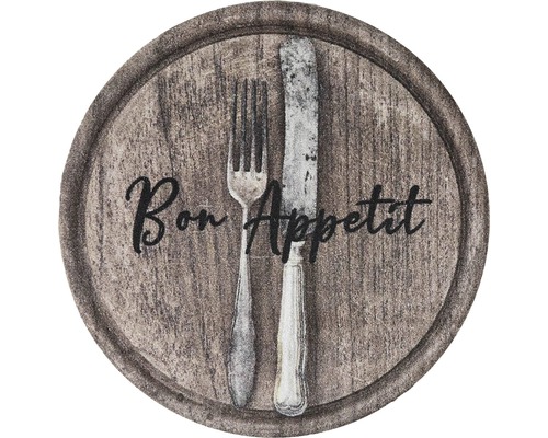 Covor rotund pentru bucătărie Bon Appetit Ø 67 cm