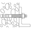 Ancore conexpand Fischer FBN II M16x220 mm, zincate, 10 bucăți