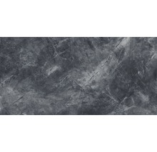 Gresie interior porțelanată Messina neagră rectificată 30x60 cm-thumb-4