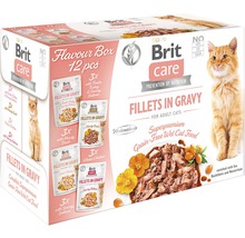 Hrană umedă pentru pisici Brit Care Cat Box file în sos 12x85 g-thumb-0