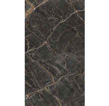 Gresie / Faianță porțelanată glazurată Lyon Nero 80x160 cm-thumb-1