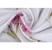 Perdea Judie imprimeu floral roz 280 cm lățime (la metru)-thumb-0