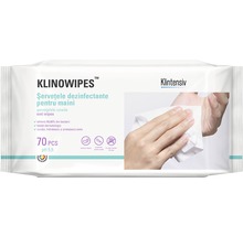 Șervețele umede dezinfectante pentru mâini Klintensiv, pachet 70 bucăți-thumb-0