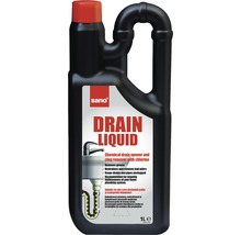 Soluție pentru desfundat țevi Sano Drain Liquid 1L-thumb-0
