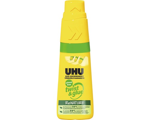 Adeziv universal fără solvenți UHU Twist&Glue ReNature 35 ml-0