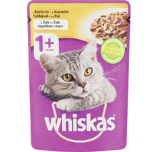 Hrană umedă pentru pisici Whiskas, plic, pui, 100 g-thumb-0