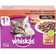Hrană umedă pentru pisici Whiskas Adult Selecții carne și legume 12x100 g-thumb-0