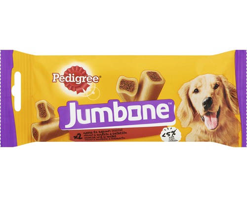 Snack pentru câini Pedigree Jumbone M 180 g-0
