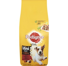 Hrană uscată pentru câini Pedigree Mini Adult cu vită și legume 12 kg-thumb-0