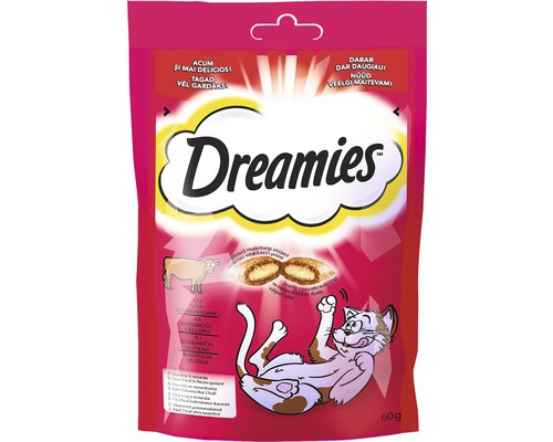 Snack Dreamies cu vită 60 g-0