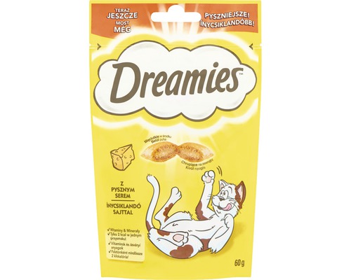 Snack Dreamies cu brânză 60 g-0