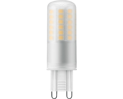 Bec LED Philips G9 4,8W 570 lumeni, formă capsulă, lumină caldă 2700K
