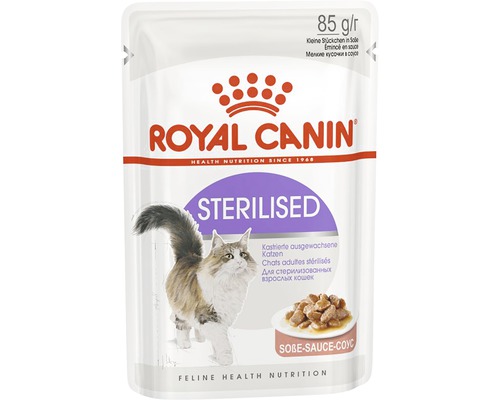 Hrană umedă pentru pisici Royal Canin FHN Sterlised, 85 g