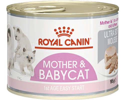Hrană umedă pentru pisici Royal Canin FHN Babycat Instinctive, 195 g-0