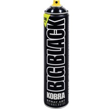 Vopsea spray Kobra HP Big matt black 600 ml-thumb-0