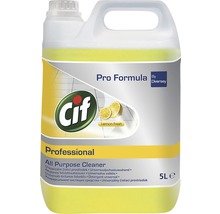 Soluție de curățat degresantă universală Cif Professional Lemon Fresh 5L-thumb-0